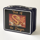 Jaar van de Dragon Lunch Box (Achterkant)