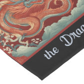 Jaar van de Dragon Table Runner Korte Tafelloper (Hoek)