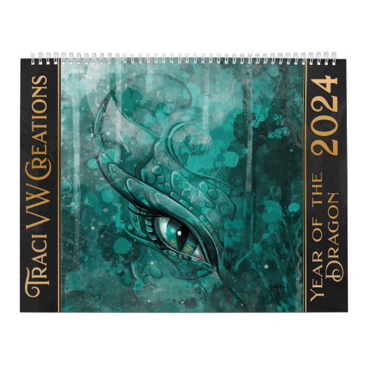 Jaar van de Drakenkunst Kalender (Hoes)