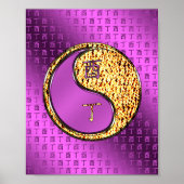 Jaar van de Fire Rooster Poster (Voorkant)