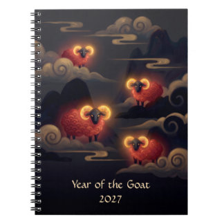 Jaar van de Geit 2027 Notitieboek