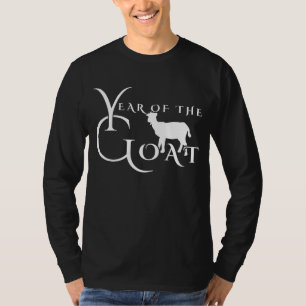 Jaar van de geit t-shirt