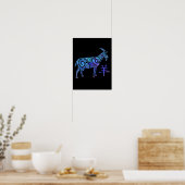 Jaar van de Geitendierentuin Poster (Keuken)