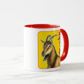 Jaar van de Goat-Good Luck! Mok (Voorkant rechts)