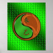 Jaar van de Houtgeit Poster (Voorkant)