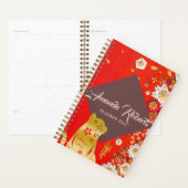 Jaar van de kat 2024 bloemen planner (Display)