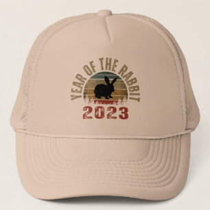 JAAR VAN DE KONIJN 2023 TRUCKER HOED PET