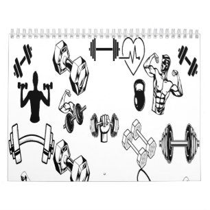 Jaar van de Kracht Kalender Veiny Dumbbell Grip