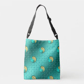 Jaar van de Metalen Hond Crossbody Tas (Achterkant)