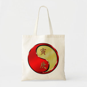 Jaar van de Metalen Tijger Tote Bag