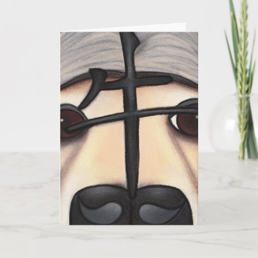 Jaar van de Os Feestdagen Kaart (Voorkant)