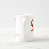 Jaar van de Ox Porselein Kop (Achterkant)