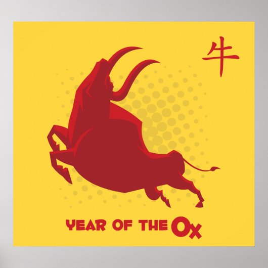 Jaar van de OX Poster (Voorkant)