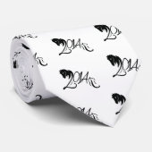 Jaar van de Paarden 2014 Stropdas (Opgerold)