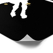 Jaar van de Paarden - Chinese dierentuin Poster (Hoek)