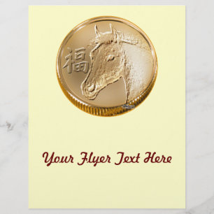 Jaar van de paarden flyer