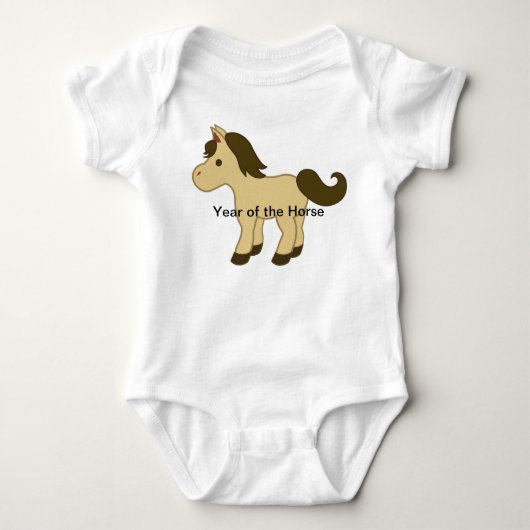 Jaar van de paarden romper (Voorkant)