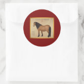 Jaar van de paardenChinese Sticker in de nieuwjaar (Tas)