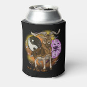 Jaar van de Ram Chinese Zodiac Blikjeskoeler (Blikje Achterkant)