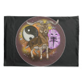 Jaar van de Ram Chinese Zodiac Kussensloop (Achterkant)