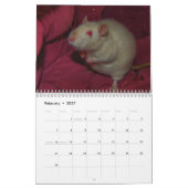 Jaar van de Rat Calander Kalender (Feb 2027)
