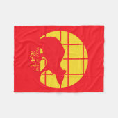 Jaar van de Rat Fleece Deken (Voorkant (Horizontaal))