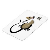 Jaar van de Rat Magnet Magneet (Linkerzijde)