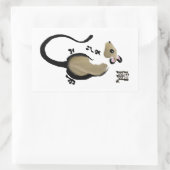 Jaar van de Rat Sticker (Tas)
