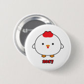 Jaar van de Rooster 2017 Button (Voorkant /achterkant)