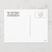 Jaar van de Slang 1 Briefkaart (Achterkant)