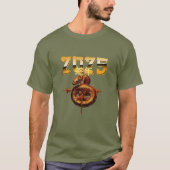 Jaar van de Slang 2025 蛇年 Chinese dierenriem T-shirt (Voorkant)