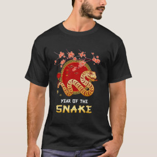 Jaar van de Slang 2025 Lunar Nieuwjaar Chinees Nie T-shirt