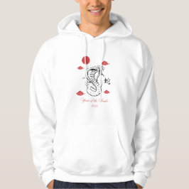 Jaar van de Slang 2025 met Chinees woord slang. Hoodie