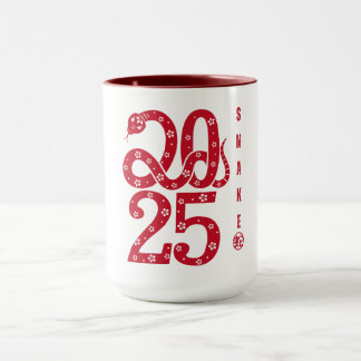 Jaar van de Slang 2025 T-Shirt Mok