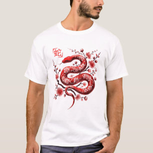 Jaar Van De Slang 2026 Maandag Nieuwjaar Chinees   T-shirt