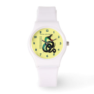 Jaar van de slang horloge