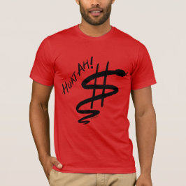Jaar van de Slang "Huat Ah!" lichtstof T-shirt