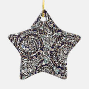 jaar van de slang keramisch ornament