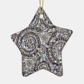 jaar van de slang keramisch ornament (Links)