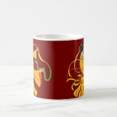 Jaar van de slang koffiemok (Center)