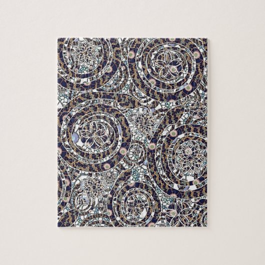 jaar van de slang legpuzzel (Verticaal)