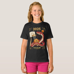Jaar van de Slang Lunar Nieuwjaar Chinees Nieuwjaa T-shirt
