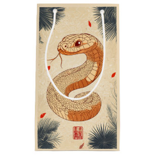 Jaar van de Slang Majestic Cobra Dubbel Geluk Klein Cadeauzakje