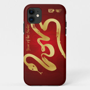 Jaar van de Snake 2013 - Chinees nieuwjaar iPhone 11 Hoesje