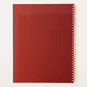 Jaar van de Snake Happy Chinese Nieuwjaar Planner (Achterkant)