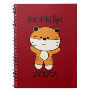 Jaar van de Tijger 2022 Notitieboek