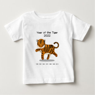 Jaar van de Tijger 2022 Schattig Dierriembeeld