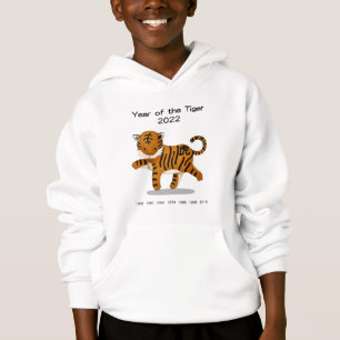 Jaar van de Tijger 2022 Schattige Dierenriem Dier