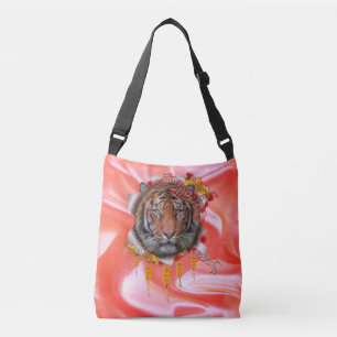 Jaar van de tijger crossbody tas