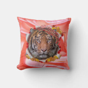Jaar van de tijger kussen